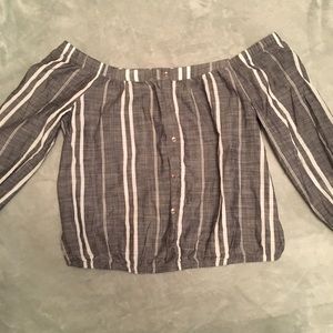 Size medium off the shoulder top